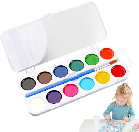 Aquarelle pour les - kit d'art à dessin, ensemble de couleurs de peinture, paquet d'artisanat créatif, pack de fournitures d'étudiants | Ensemble de ressources d'art éducatif, kit d'activité d