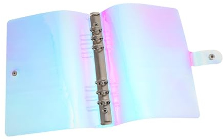 WEKADRIN Copertina Protettiva in Plastica Custodia Colorata per Sei Raccoglitori Copertina Rigida Ecologica per Scuola Ufficio e Casa Resistente e Durevole