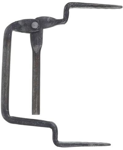 FOMIYES Pinza per Muratura Morsetto Regolabile e Manico in Metallo, Utensile per Sollevamento e Trasporto Mattoni, Adatto per Pavimentazioni e Cantieri Edili