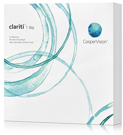 Clariti 1 Day 90 Stück Tageslinsen weich, Silikon-Hydrogel / BC 8.6 mm / DIA 14.1