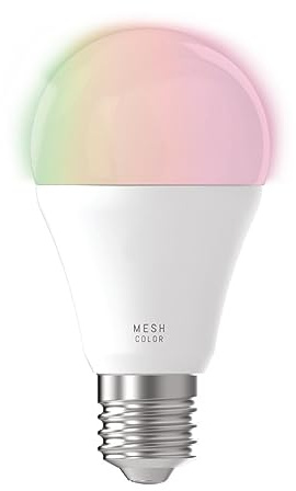Eglo connect E27 LED Bombilla A60, Smart Home, 9 vatios (equivale a 60 vatios), 806 lm, 1700 K-6500 K, regulable, tonos blancos y colores ajustables, incluye mando a distancia