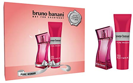Bruno Banani PURE WOMAN EDT 20ml+Duschgel 50ml Geschenkpackung, 1 stück