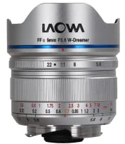 Laowa Hybrid-Objektiv 9 mm f/5.6 FF RL Silver für Leica M