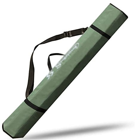 WMDSYGD Aufbewahrungstasche für Angelgeräte 130cm Angelrutenbeutel Leinwand Rod Case Organizer Pole Aufbewahrungstasche Angelrute und Reel Carrier Organizer for Reisen Rutentaschen
