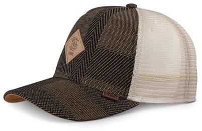 Djinns - Hermecheck (Olive) - Trucker Cap Meshcap Hat Kappe Mütze Caps