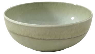 like. by Villeroy & Boch – Perlemor Alga Müslischale Grün, Spülmaschinenfest, Mikrowellensicher, Schale, Bowl, Schüssel Klein, Salatschüssel, Suppenschüssel, Premium Porzellan