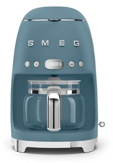 SMEG - Máquina de Café de Filtro, Anni 50, Storm blue DCF02SBMEU