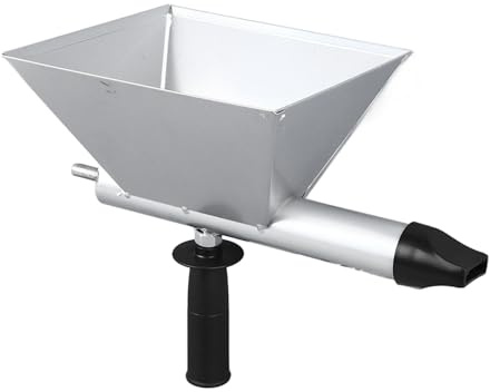 Pistolet à mortier électrique Fugenpistole, corps portable en acier inoxydable, avec 4 buses amovibles, pour joints de mortier de sol et de mur en pierre, métal