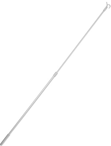 HOODANCOS Varilla Telescópica de Aleación de Aluminio 81 Cm para Persianas Inalámbricas Ajustable, Barra de Tracción Multiusos para Cortinas y Ropa, Adecuado para Hogar y Decoración