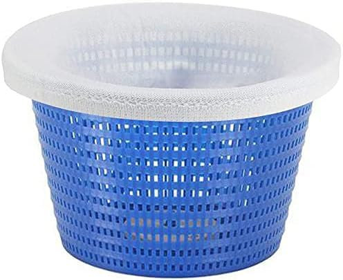 KATELUO 10 Pièces Chaussettes de Skimmer de Piscine,Pool Skimmer Socks, Filtres en Tissu de Nylon Élastique,Chaussettes d'écumeur de Piscine pour Peuvent Emprisonner Pollen, Feuilles,Cheveux (10pcs)