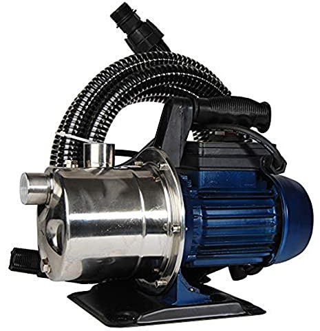 Kit Spid’O Pro JETINOX 550 - Pompe d’arrosage manuelle 550 W - Débit 2,9 m³/h - Pression 4,2 bars -Livré avec kit aspiration 4 m clapet/crépine