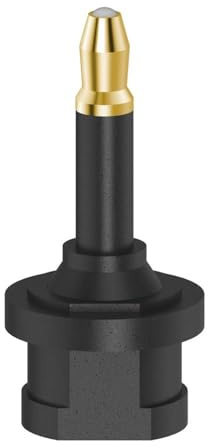 Hama ODT-adapter, toslink honkontakt - guldoptisk kontakt, 3,5 mm