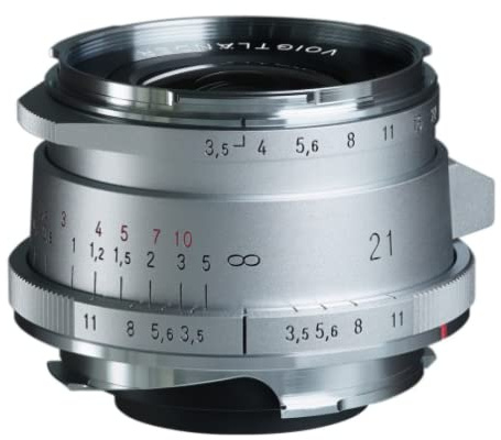 Voigtlander 21 mm f/3.5 Color Skopar Vintage Line asphärisch Typ II Silber