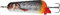 Abu Garcia Atom Pro Angelköder (110 mm-55 g, Rotauge)