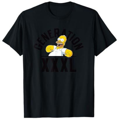 The Simpsons Homer Simpson Generation XXXL Camiseta