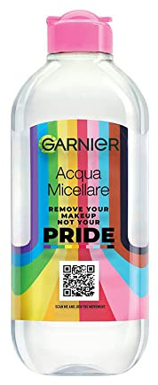 Garnier SkinActive All-in-1-Micellar-Wasser, Pride Edition, empfindliche Haut, Maxi-Format, 400 ml