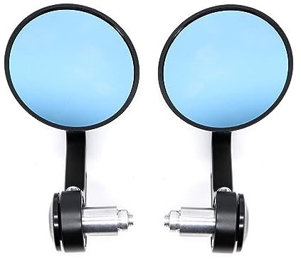 FIXCOR Lenkerendenspiegel Motorrad Für Triumph Für Trident660 2021 2022 Motorrad Spiegel Geändert Motorrad Lenker Spiegel Spiegel Rückspiegel