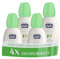 Neutro Roberts, Deodorante Vapo Fresco Verde, Té Verde e Lime, Zero Sali di Alluminio, Con Puro Olio di Glicerina, Deodorante Uomo e Donna, Plastica 100% riciclata, Zero gas, 48h - 4 Pezzi da 75 ml
