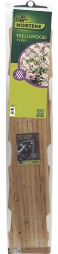 Nortene Celosía de Madera Extensible trelliwood 1X2 M