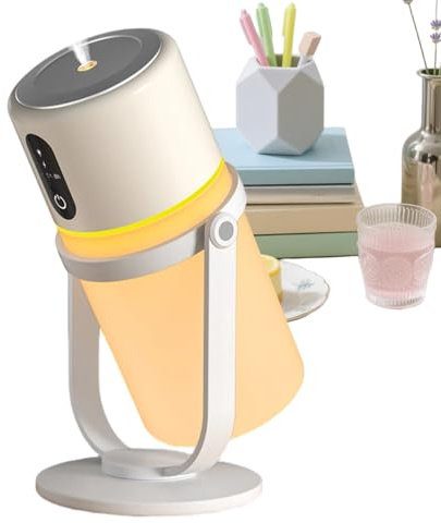Humidificadores De Dormitorio,Electrodomésticos Portátiles Silenciosos De 300ml,Humidificador de Plantas de Interior | para Mayores Niños Hospital Guardería Oficina Sueño Tos y