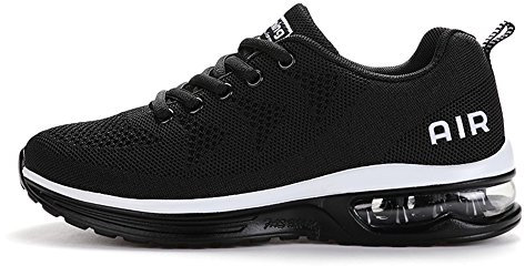 Fexkean Uomo Donna Scarpe da Ginnastica Sportive Sneakers Running Basse Basket Sport Outdoor Fitness Respirabile Mesh(A35White41)