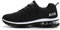 Fexkean Hombre Mujer Zapatillas de Deporte Zapatos Deportivos Aire Libre y Deportes Zapatillas de Running Gimnasia(A35White41)