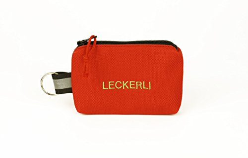 ANDREAS WIPPER Mit Wunschname möglich. Futterbeutel, Leckerlibeutel, Futtertasche, Leckerlitasche, Schlüsselanhänger Leckerli Red Edition