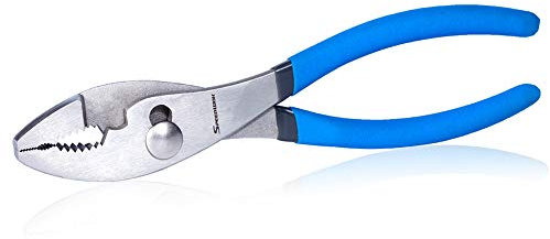 SPEEDWOX 20,3 cm Gleitgelenkzange, Kombinationszange, Schneidschere, Drahtschneider, verfügbare Rohrgröße φ6–36 mm, bearbeitete Backen, robustes verstellbares Werkzeug in Industriequalität
