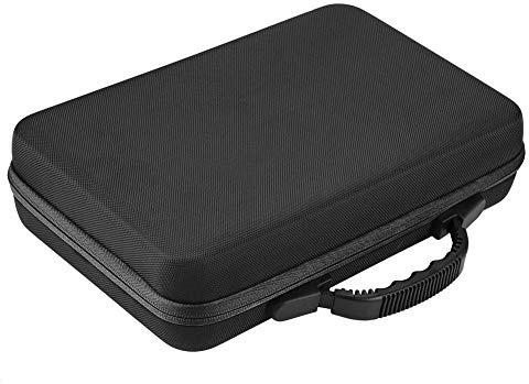 Aromaterapi Essential Oil Storage Organizer Essential Oil Carrying Case Hard Case 60 Flaskor Lämplig för 5 ml 15 ml (svart)