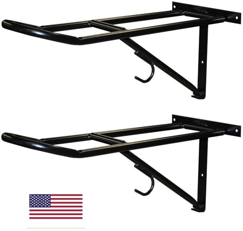 Country Manufacturing Folding, Collapsible Wall Mount Horse Saddle Rack for Tack Room - Perfect for Hanging, Storing & Organizing All Your Riding Gear.
