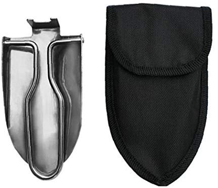 PiniceCore 1pcs Plage Pliant Portable Pelle Survie Spade Truelle Dibble Jardin d'urgence Camping en Plein Air Outil