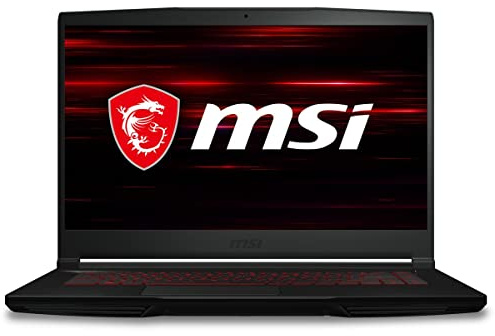 MSI GF63 15,6 144Hz Ordinateur portable pour jeux Intel Core i5-11400H RTX 3050 16 Go 512 Go NVMe SSD Win11 (11UC-263)
