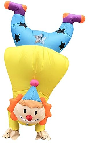Mumisuto Disfraz Hinchable, Disfraz De Payaso Inflable Divertido Disfraz De Halloween, Disfraz Hinchable Adulto Y Divertidos Accesorios Para Fiestas, Carnaval, Tamaño adulto