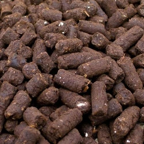 BricoLoco.com Abono fertilizante orgánico universal en pellet. Ecológico. Pack 2x900 grs. Fertilizante NPK 5-5-10 peletizado con macroelementos y micro. Plantas huerto, jardín, cítricos (1400, Gramos)