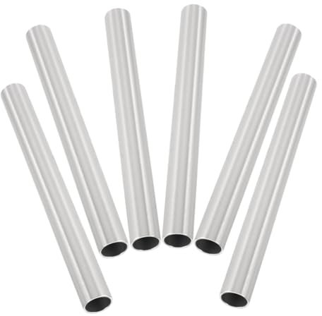 BESPORTBLE Zeltstangen Reparaturrohre 6 Stück Aus Aluminiumlegierung Zeltzubehör Für Camping Und Outdoor Einsätze Mit Präziser Passform
