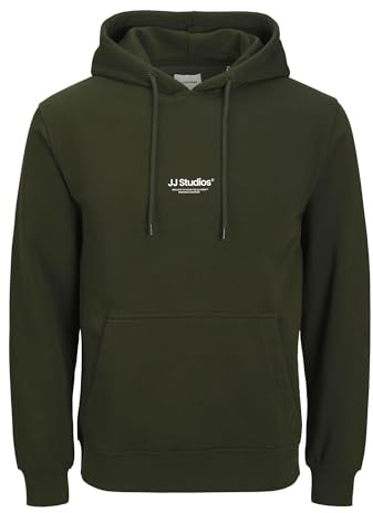 JACK & JONES JJESOHO - Sudadera con Capucha para Hombre, Mochila, XL