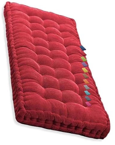 Waschbare Bankkissen für Innen- und Außenbereich, 1-Sitzer, 3-Sitzer, Gartensitzpolster für Schaukel, Liege, Sofa, Terrasse, Küche, Veranda, Hängematte, Rattan, Rasen