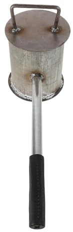 POPETPOP Bbq Fire Extinguisher Pot Steel Fire Safety Device for Quick Suppression in Commercial Bbq Shops and Outdoor Camping Efficient Easy to Use