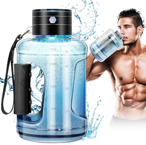 IUHFSIFS 1.5 L Hydrogen Water Bottle, 4000 ppb, NO.1 Double Hydrogen Content, Hydrogen Water Bottle, Advanced