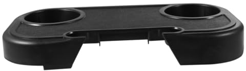 DIYEAH Bandeja Portavasos para Silla de Plástico Portátil Soporte Organizador de Bebidas para Tumbonas y Sillones Resistente y Práctico para Exteriores y Camping