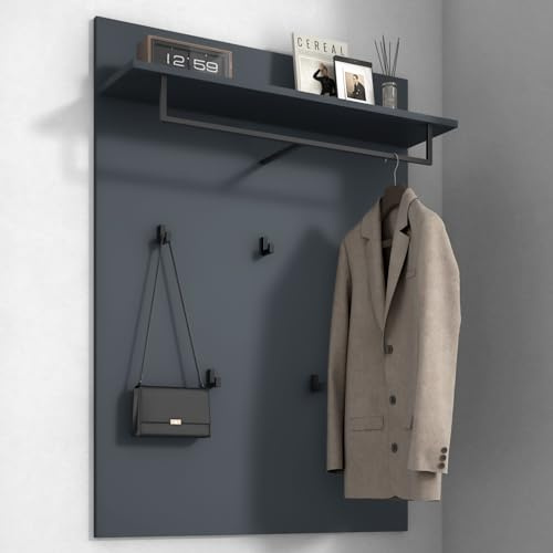 Mai & Mai Garderobenpaneel Wandgarderobe mit Ablage Kleiderstange