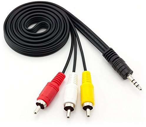Aux, cavo LinQ YP003, 3,5 mm, cavo audio video, cavo di prolunga a 4 poli, cavo per cuffie, impianti stereo domestici/auto, smartphone, lettore MP3 e molto altro ancora, 1,5 m