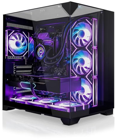 SYSTEMTREFF High-End Gaming PC - AMD Ryzen 9 9900X3D - RTX 5080 16GB | AMD 12-Kern CPU bis 5.5 GHz, 32GB DDR5, 2TB M.2 NVMe SSD, Nvidia Grafik WLAN, Windows 11, für Gaming, Streaming