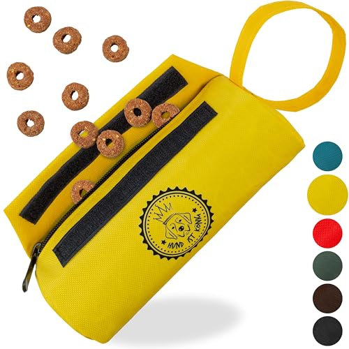 HUND IST KÖNIG Futterdummy für Hunde - Apportierbeutel für alle Hunderassen - Futterbeutel - Perfekt für Dummy Hundetraining + Trainings-eBook