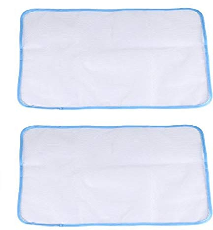 Due pezzi x Panno termo resistente per stirare - ferro da stiro - protezione vestiti - Protegge - accessori casa - rete - colore casuale - 40 cm x 60 cm - Idea regalo per la casa