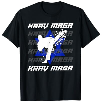 Arts Martiaux Krav Maga Sport De Combat Etudiant Israel T-Shirt