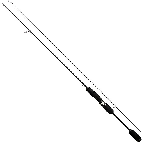 FISHN Zero Five Carbon GT Ultra leichte Angelrute, 180cm, Wurfgewicht 1-5 Gramm - Spinnrute - Steckrute, Ultra leicht (Black Edition)