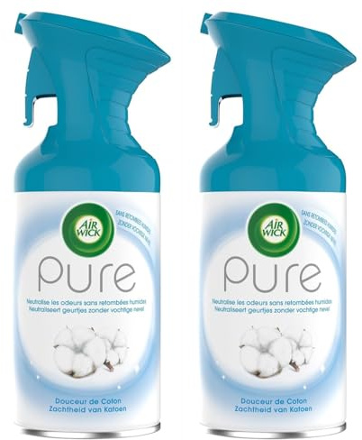 AIR WICK 2 Stück Pure Cotton Aerosol 250 ml