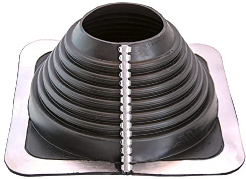 MASTER FLASH Dachdurchdringung zum Schutz Gegen das Eindringen von Wasser Rohrmanschette Dachdurchführung Rohrdurchführung Dichtungsflansch für Blechdachdeckungen Epdm No. 6 121-254mm