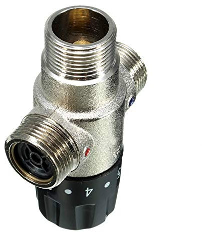 DOLUNTO Rückschlagventile 3/4 Zoll DN20 Solar-Heizung Thermostat-Mischventil Rohr-Ventil-Baustoffe Norm